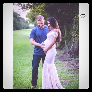 Ivory Maternity Gown